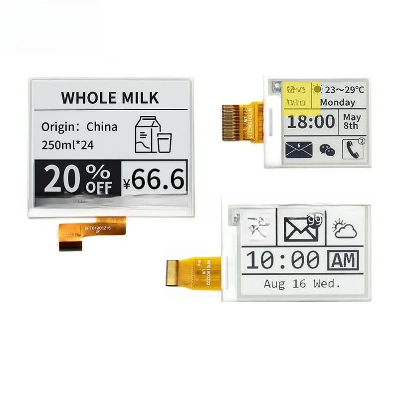 Schermo E-Ink Bianco e Nero [Solo Schermo] Carta Elettronica Jetson Nano Raspberry Pi Arduino STM32