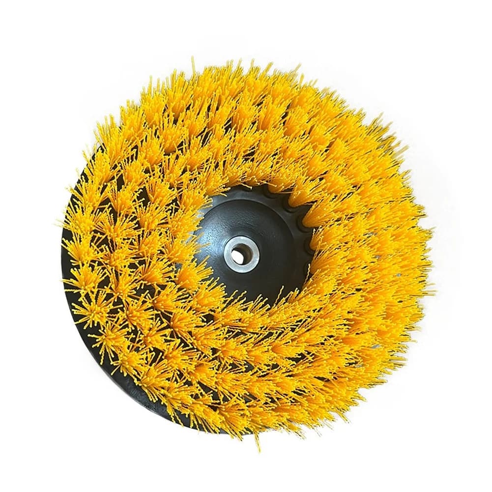 5/6In Nylon Cleaning Brush For Floor Tiles Bathroom Corner Toilet Scrubber Garden Power Tool Accessories For Outdoor Garde