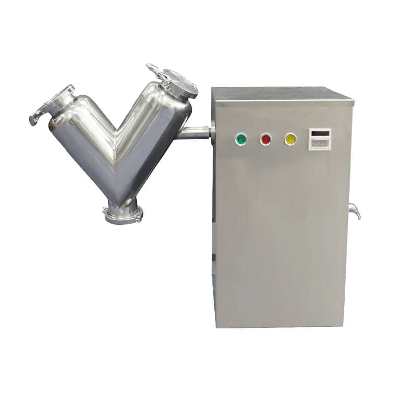 -For v-frullator for cakes and powders, mixer for dry powder, drum blender, kneader for