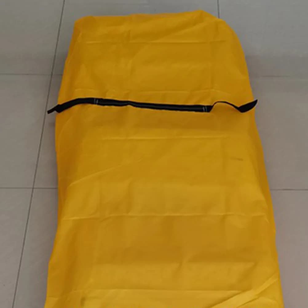 Premium PVC Body Bag for Corpses Durable Waterproof Windproof Sunscreen Portable Handles Funeral Storage Transport Cadaver Bag