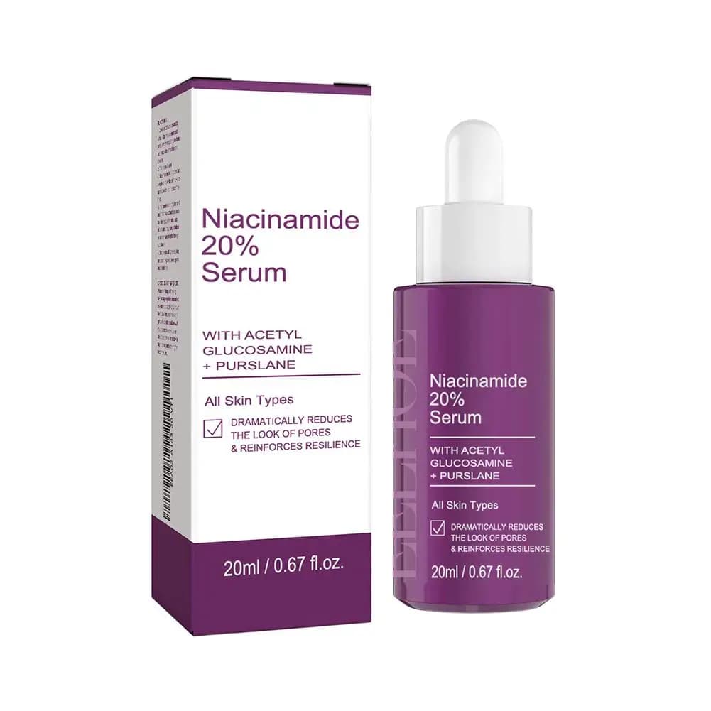 Niacinamide serum high concentration formula at 20% Illumination to serum stains for niacinamide care Lift nasal lines