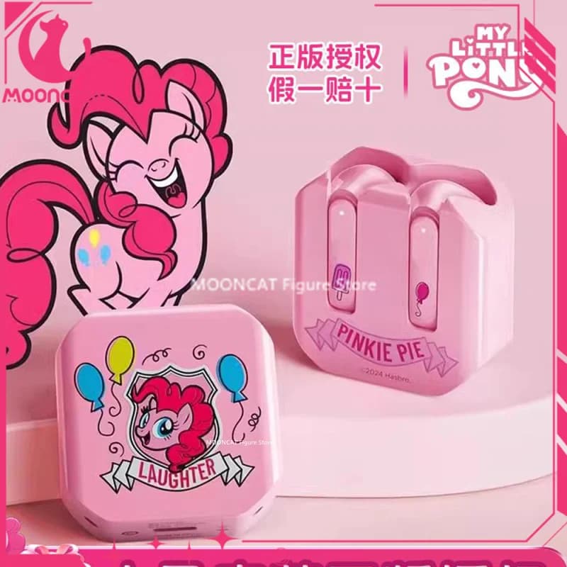 My Little Pony Auricolare Bluetooth Anime Cartoon Sport Riduzione del rumore Batteria a lunga durata Cuffie wireless Modello universale regalo