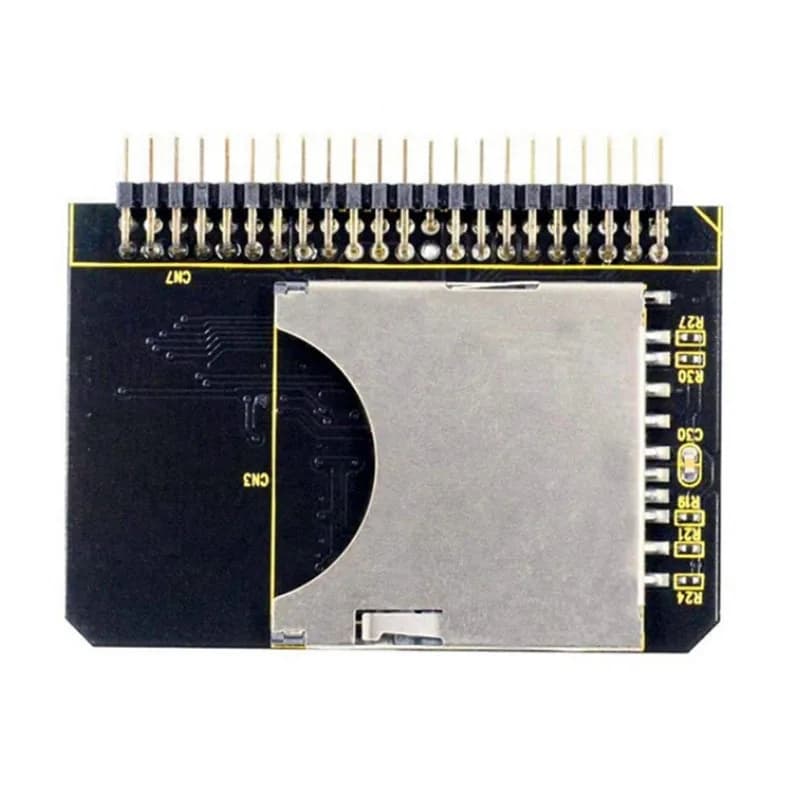 Conversione adattatore scheda di trasferimento adattatore da SD a IDE 44 pin per laptop Convertitore da 2,5 pollici HDD SDHC/SDXC scheda di memoria a IDE 44 pin