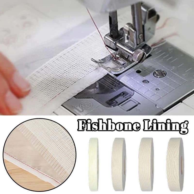 10 M/Rotolo Lisca di Pesce Crimpatura Fodera 2.5/3/3.5/3.8 cm di Larghezza Fai Da Te Cucito Abbigliamento Orlo Accessori Per Gonne Abiti Da Sposa orlatura