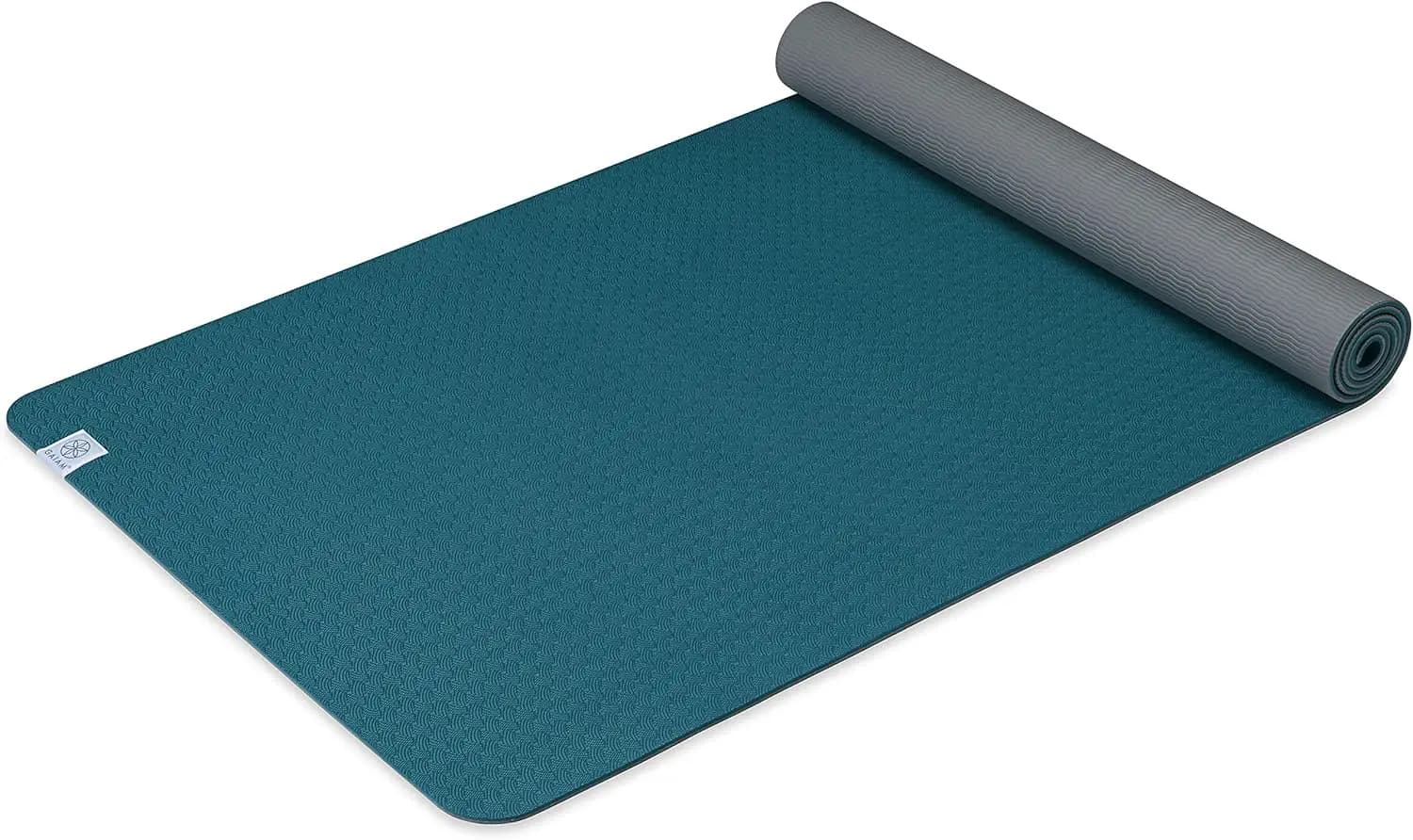 Tappetino Yoga Premium in TPE per Tutti i Tipi di Yoga, Pilates ed Esercizi a Terra - Tappetino Fitness Durevole e Antiscivolo