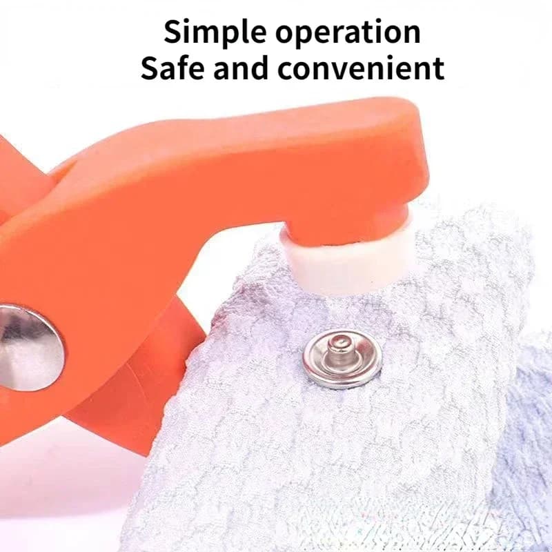 Snap Button Kit with Hand Pressure Pliers 50/100pcs Snaps Metal Snaps for Sewing Sewing Snaps for DIY Crafts Clothes Hats