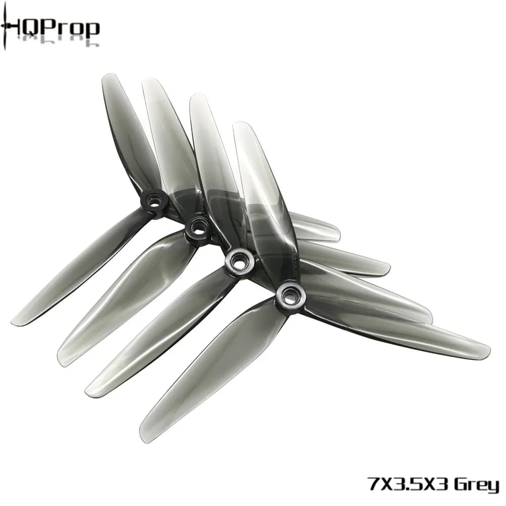 2Pair HQPROP 7X3.5X3 7035 3-Blade PC Propeller for RC FPV Freestyle 7inch Long Range Cinelifter Drones DIY Parts ( 2 CW+2 CCW )