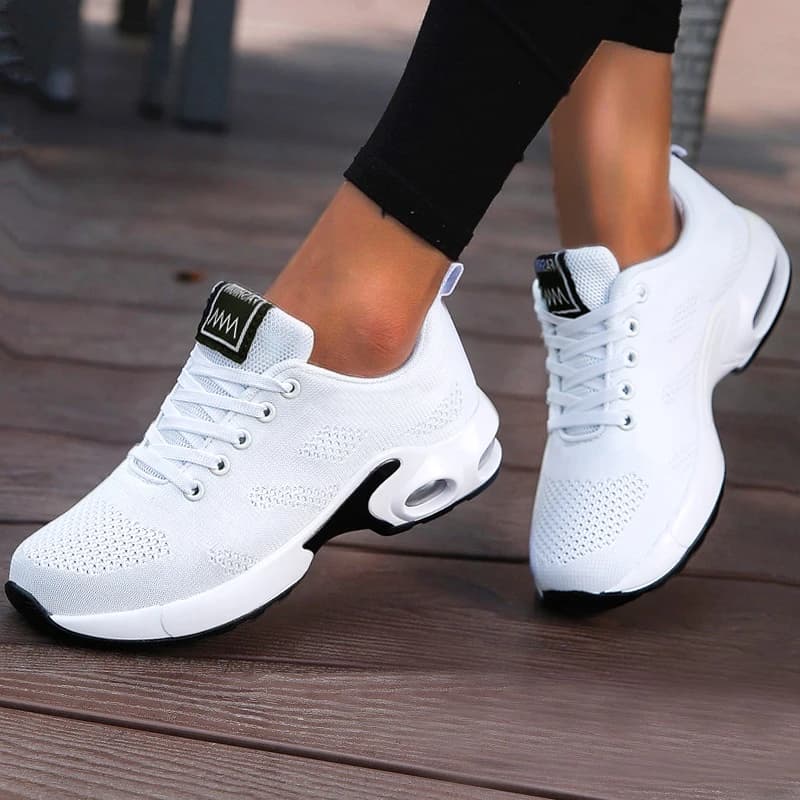 Scarpe da ginnastica casual con plateau da donna scarpe da corsa traspiranti in mesh scarpe da tennis sportive estive robuste 2024 scarpe vulcanizzate di lusso