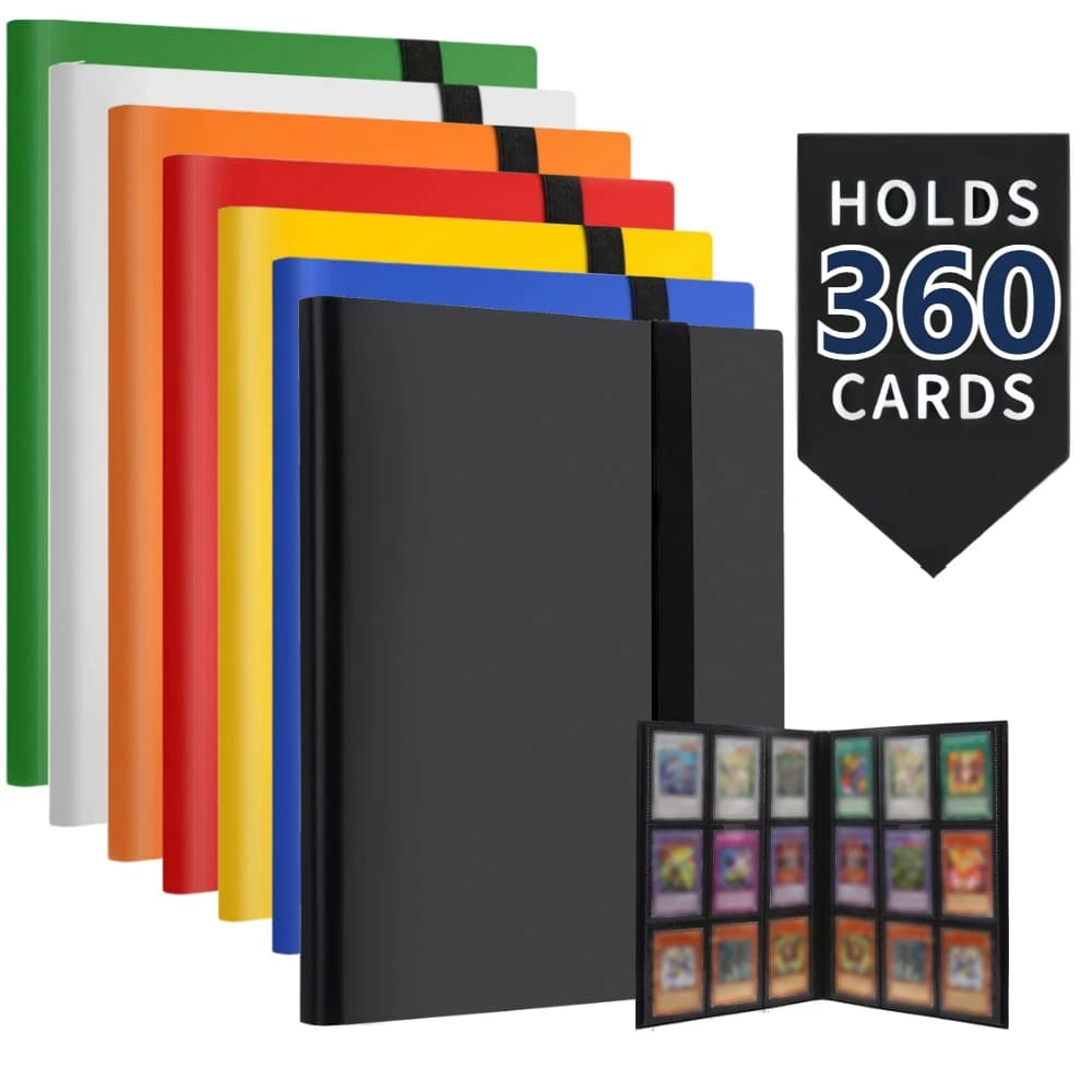 Raccoglitore per Carte a 9 Tasche (360 Carte) - Album Protettivo e Resistente per Carte MTG, TCG e Sportive - Il Sogno del Collezionista