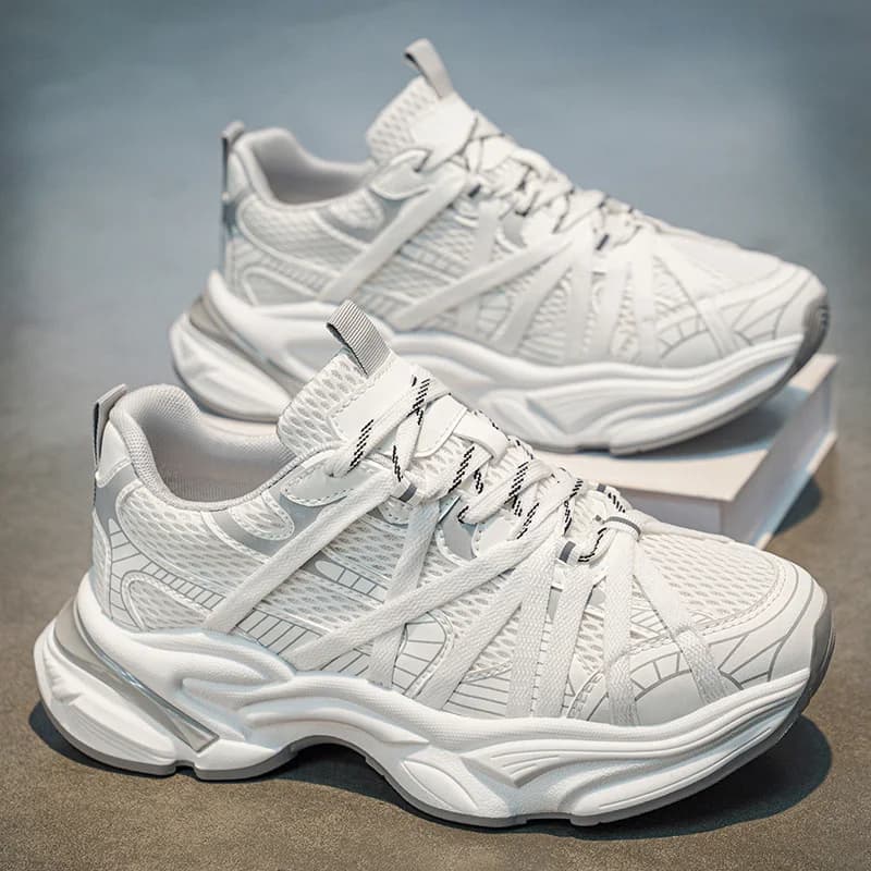 Sneakers Casual da Uomo Primavera Estate Nuove Traspiranti con Suola Morbida Antiscivolo per Corsa all'Aperto Scarpe Sportive alla Moda per Studenti