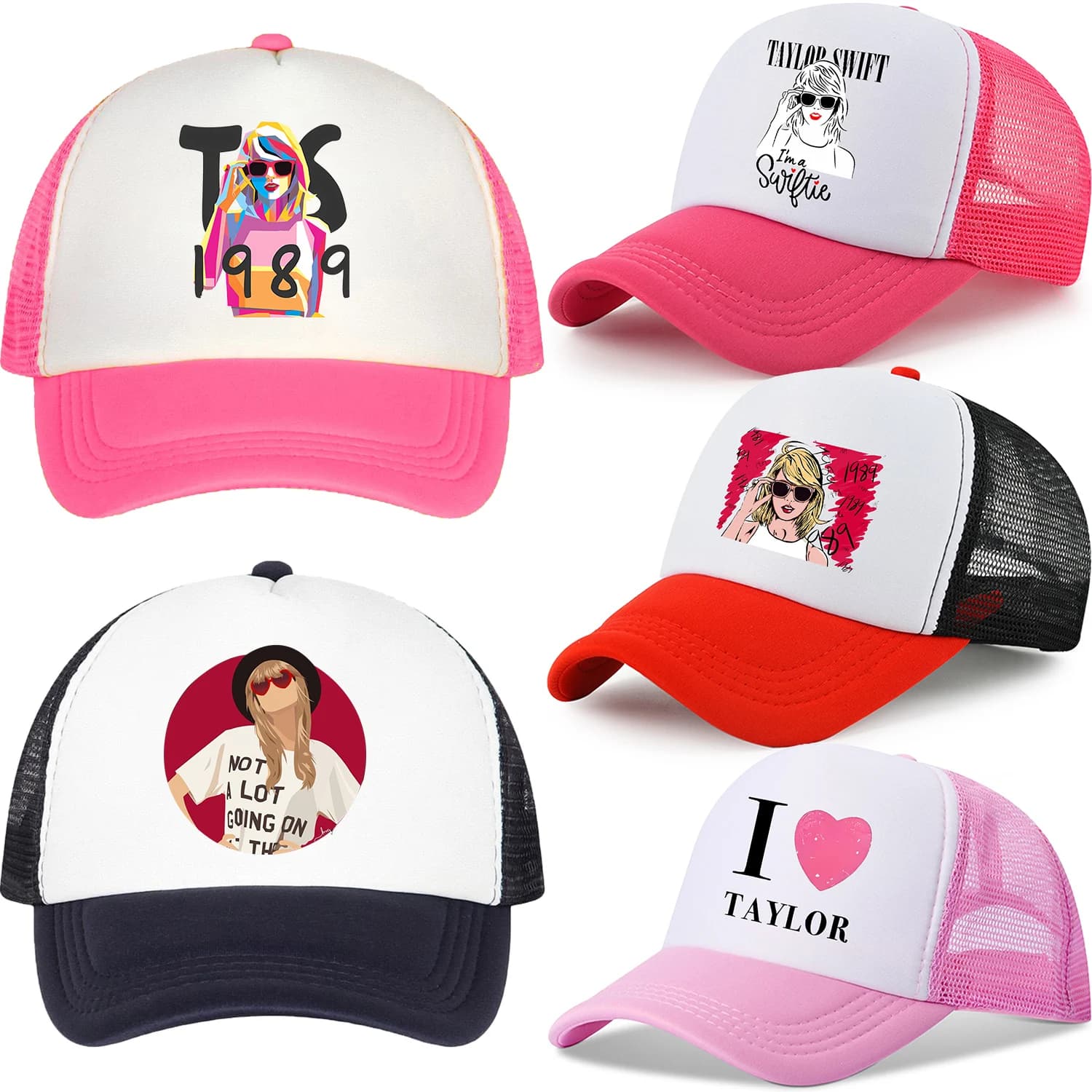 Cappellino da Baseball di Taylor Swift per Donne, Cappello con Visiera da Superstar, Cappello Estivo in Cotone, Regalo di Compleanno per Fan alla Moda