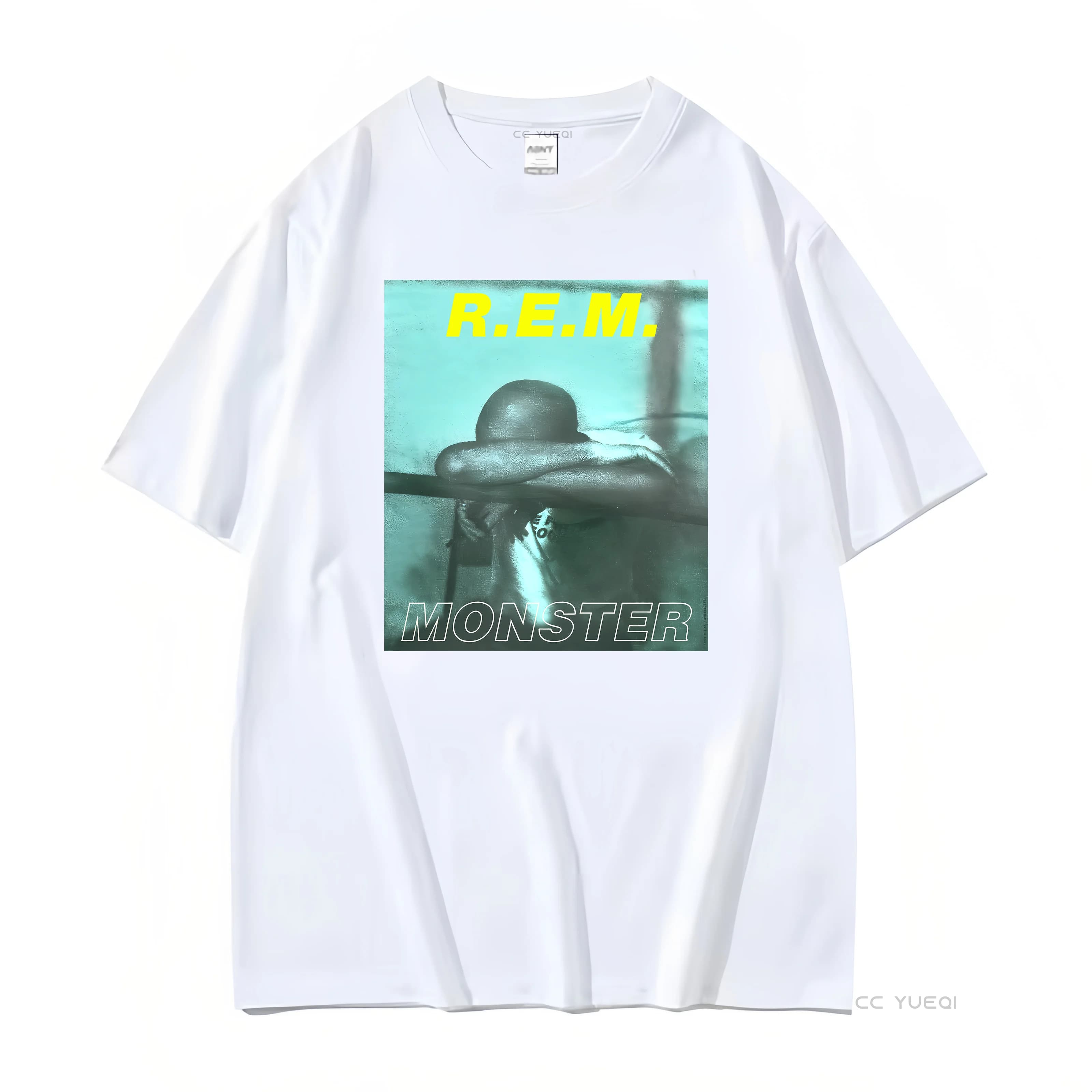 Vintage 90s REM Band T Shirt Monster Album Grunge Rock Music Tour Nice Man XL vintage Washed Comfortable Breathable fashion