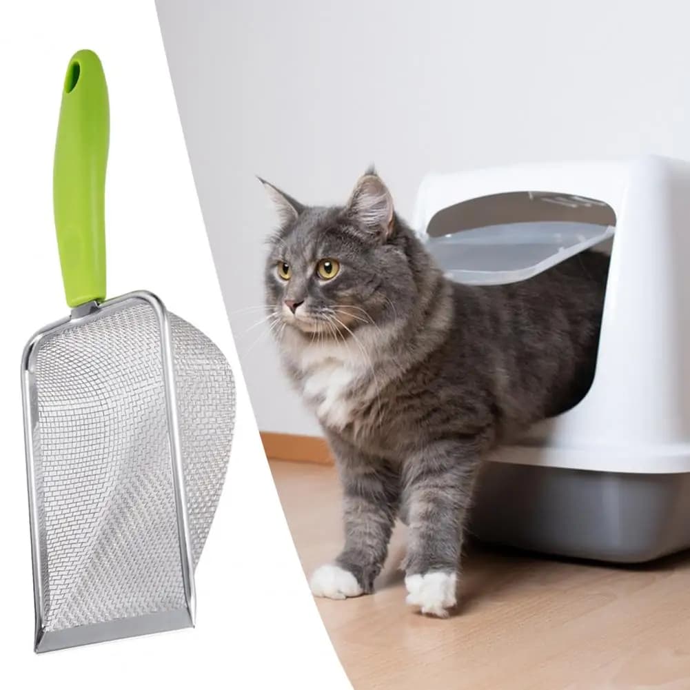 Excellent Beach Shove All-In-One Hollow Out Anti-rust Deep Cat Litter Scooper Beach Shovel Shovel Sand