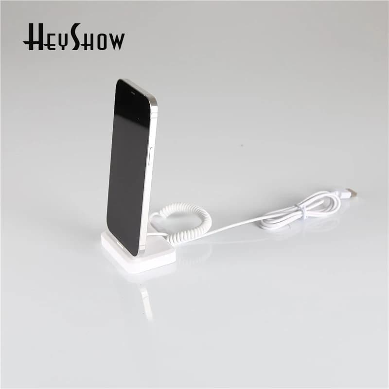 6 PCS/Lot Desktop Mobile Phone Security Burglar Alarm Stand Smartphone Anti-Theft Alarm Holder For Phone Retail Store