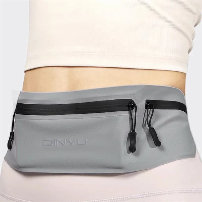 Breathable Invisible Waterproof Running Waist Pouch Anti‑sweat Phone Belt for Marathon Fitness Outdoor Sports