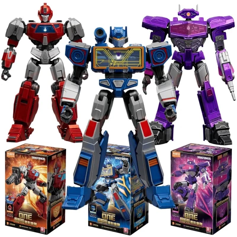 BLOKEES Classe Classica Transformers LED Building Blocks Soundwave Shockwave Ironhide Action Robot Modello Assemblato Giocattoli Regali per Bambini