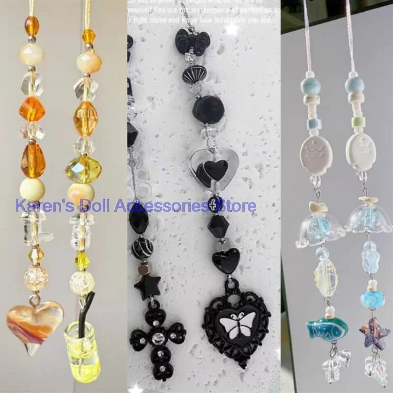 2026 new Blythe preserving metal spacer beads handmade Eye changing pull rope for sleeping eye Nine strand rope reinforcement