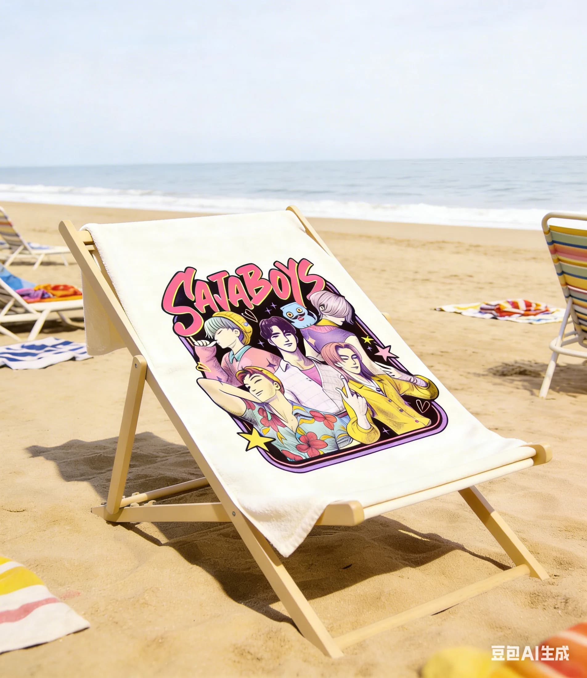 SAJABOYS Asciugamano da Spiaggia Anime in Microfibra, Asciugatura Rapida, Anti-Sabbia, Morbido, per Spiaggia, Piscina e Viaggi