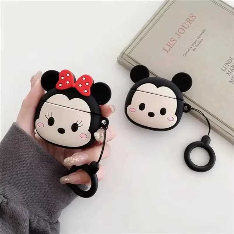 Disney Minnie Mickey Earphone Case for Huawei Freebuds Se 2 / SE 3 Silicone Wireless Earbuds Charging Box Protective Cover