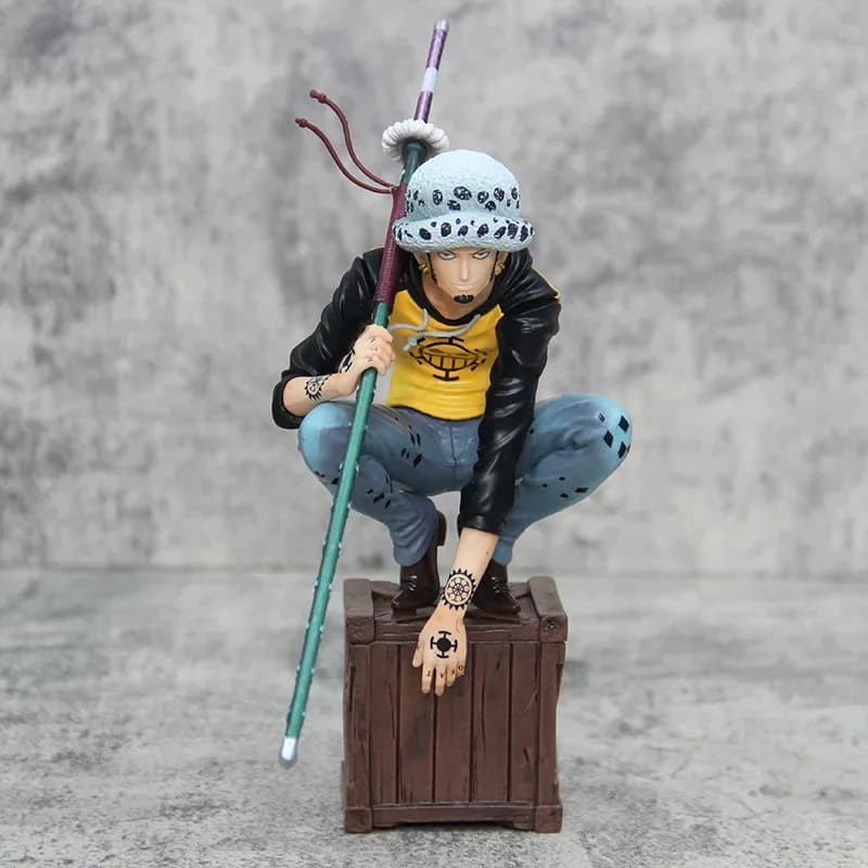 21 cm/8.2 pollici One Piece Personaggio Trafalgar D. Water Law PVC Action Figure Modello Collezione di statue Decorazione Giocattoli Regalo