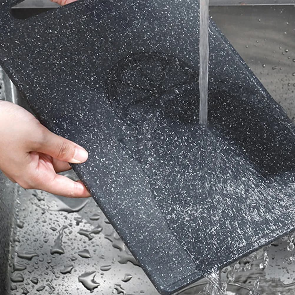 1Pcs 36x23.5x0.95cm Plastic Cutting Board Non-Slip Food Chopping Board for Vegetables Fruits Meat Bread Pizza Sushi Anti-Slip