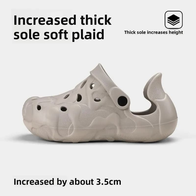 Summer Outdoor Sandals For Men Beach Clogs EVA Soft Breathable Slippers Slides Men Casual Water Garden Shoes Male Beach Sandals