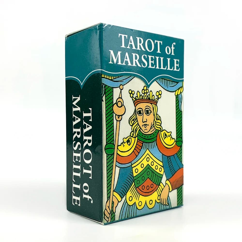 Tarocchi di Marsiglia Mini Tarocchi di Marsiglia 78 Carte Mazzo Tasca Gioco da tavolo Giochi di festa Regali di Natale e Ringraziamento di Halloween