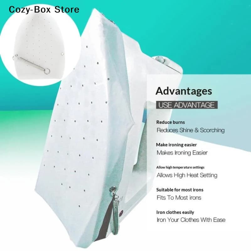 [ZY]Universal Iron Protective Cover Shield Iron Board Shoe Covers Ironing Cloth To Protect Clothes Electric Irons Protector Pads