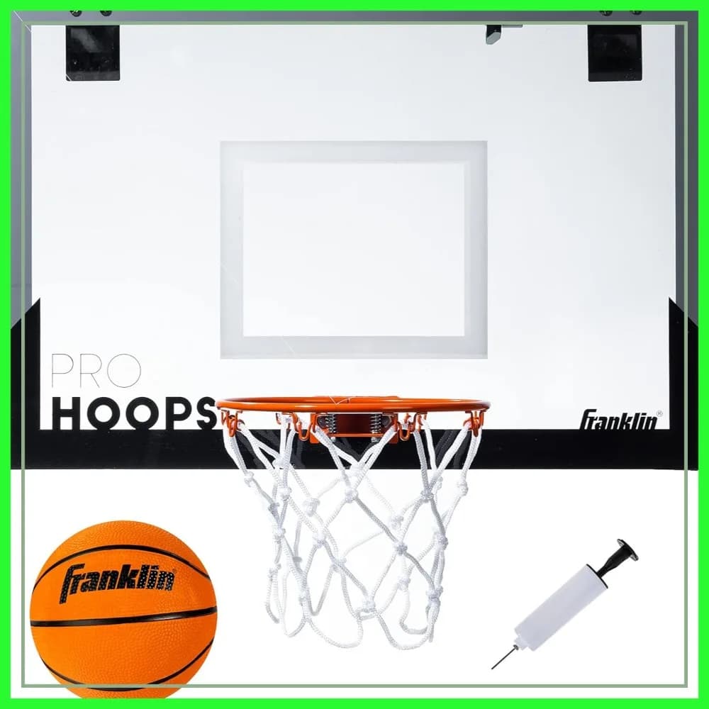 Mini Canestro da Basket - Canestro da Interno da Appendere alla Porta con Palla, Perfetto per Camera da Letto e Ufficio