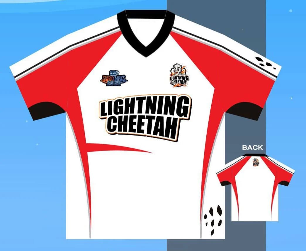 GMMTV 2025 Thailandia Starlympics Shadow Eagle & Starlympics Lightning Cheetah Jersey Fashion Sport Y2K Top T-shirt da donna estiva