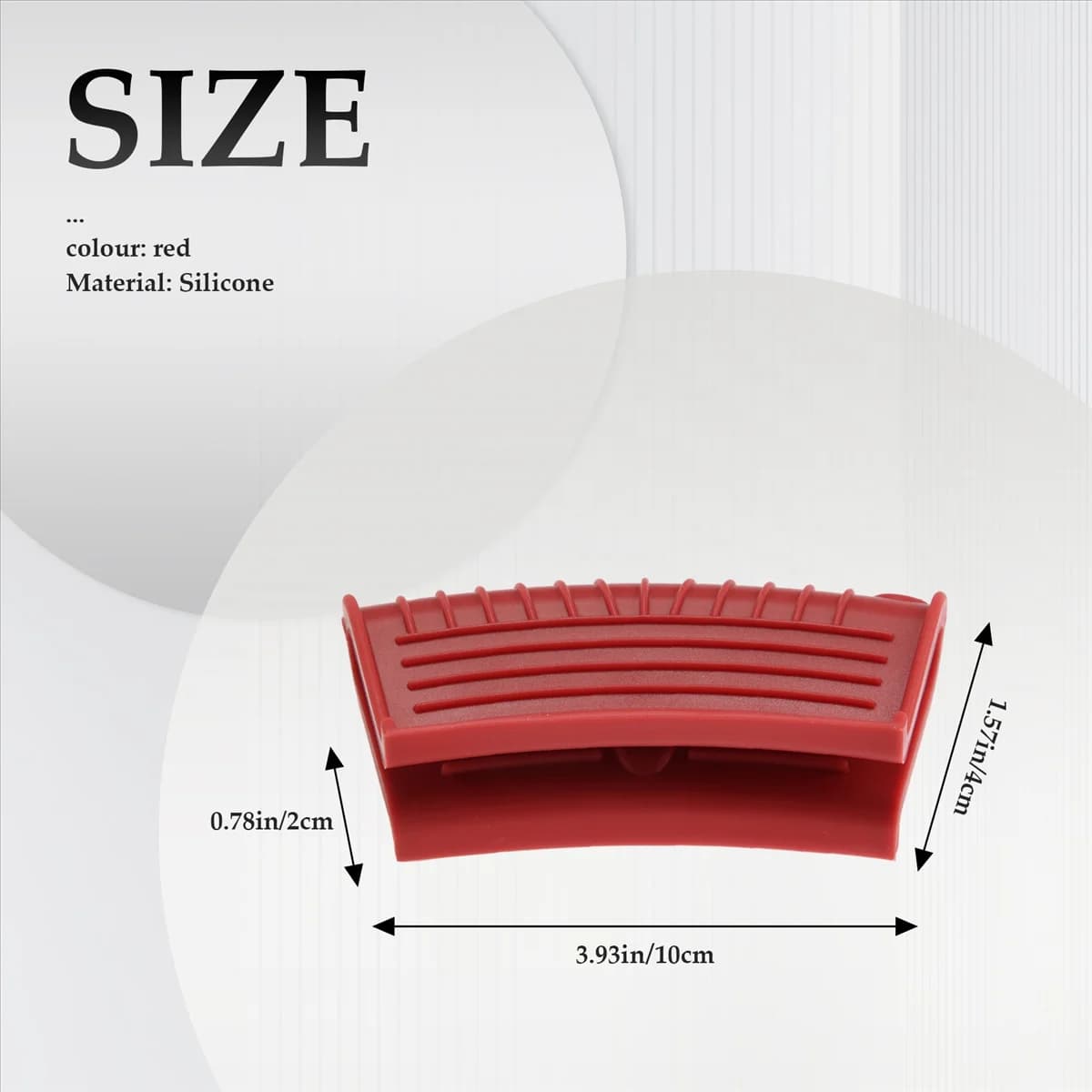 Covers handle for pot Covers handle for thickened silicone pan Cover Insulating cover Clip for ear for pan Cast iron pan Holder WokRosso handle holder