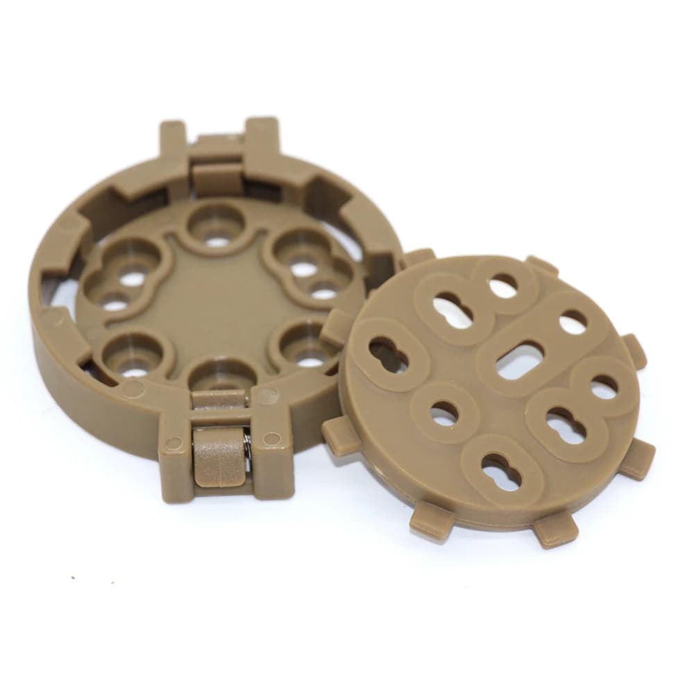 Fondina Molle Kit di disconnessione rapida Angoli di 360 gradi Piattaforma Fondina per pistola Adattatore Gilet per G 17 19 22 23/Beretta M9