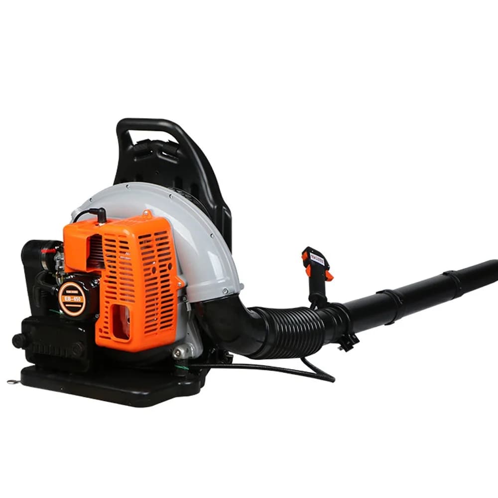 EB650 Aspirapolvere per foglie Ventilatore a gas a due tempi Zaino Spazzaneve ad alta potenza Parco Rimozione polvere stradale decidui Vento