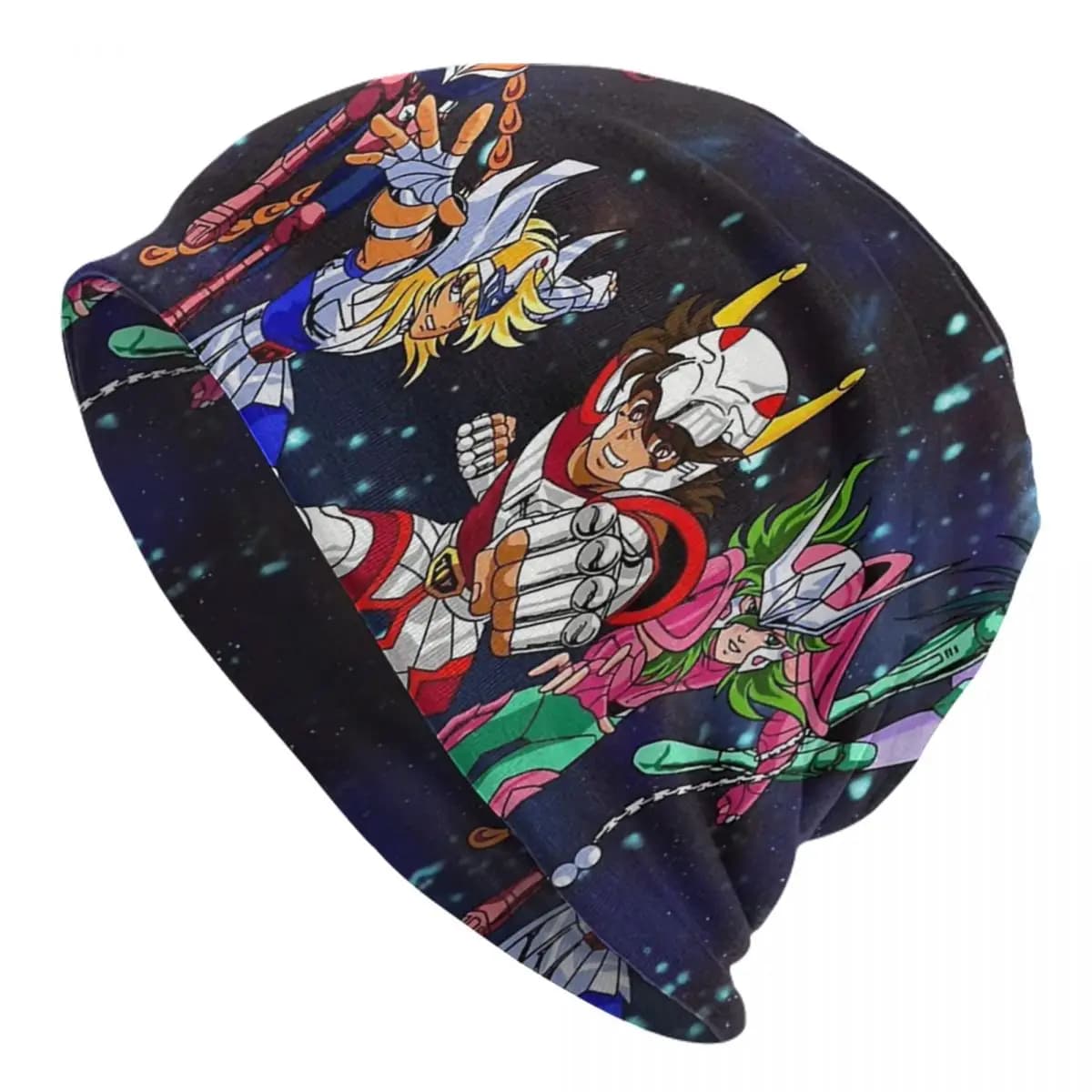 I cavalieri dello zodiaco Skullies Berretti Cappello Saint Seiya Casual Uomo Donna Berretto da strada Caldo cappello a cuffia multifunzione