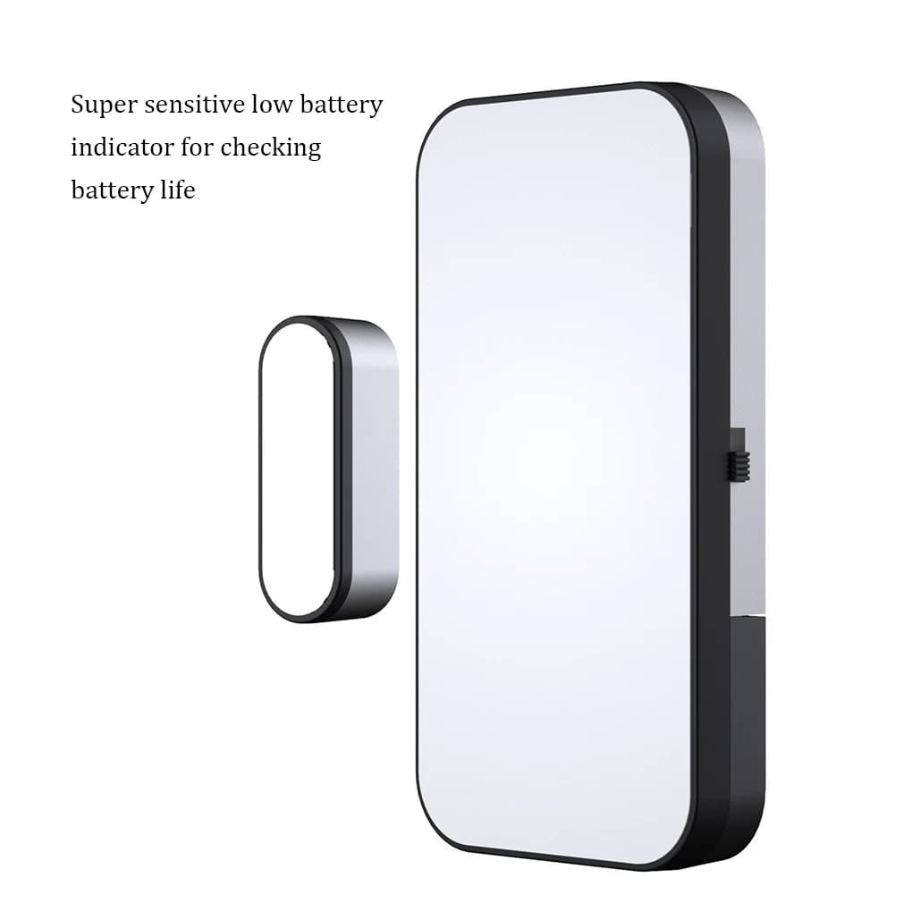 Allarme antifurto con sensore magnetico flessibile per porta e finestra senza fili