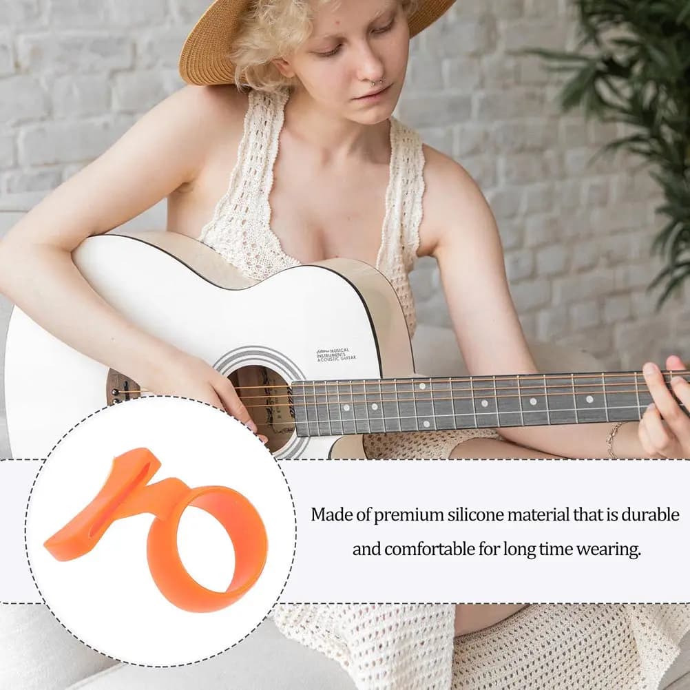 2 Pezzi Portaplettro per Chitarra, Organizzatore Stabile Antiscivolo per Plettri, Custodia Compatta Portatile per Chitarra Elettrica, Acustica, Basso, Ukulele