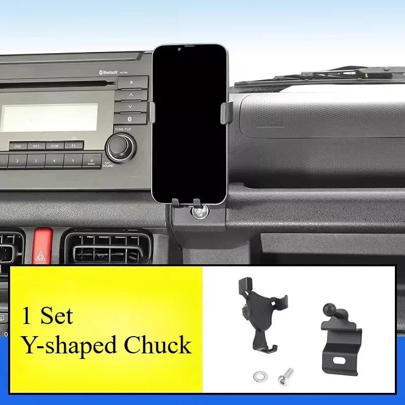Supporto per Telefono da Auto per Suzuki Jimny 2019-2024, Accessori Interni Modificati per Co-pilota, Kit Carrozzeria Automobilistica