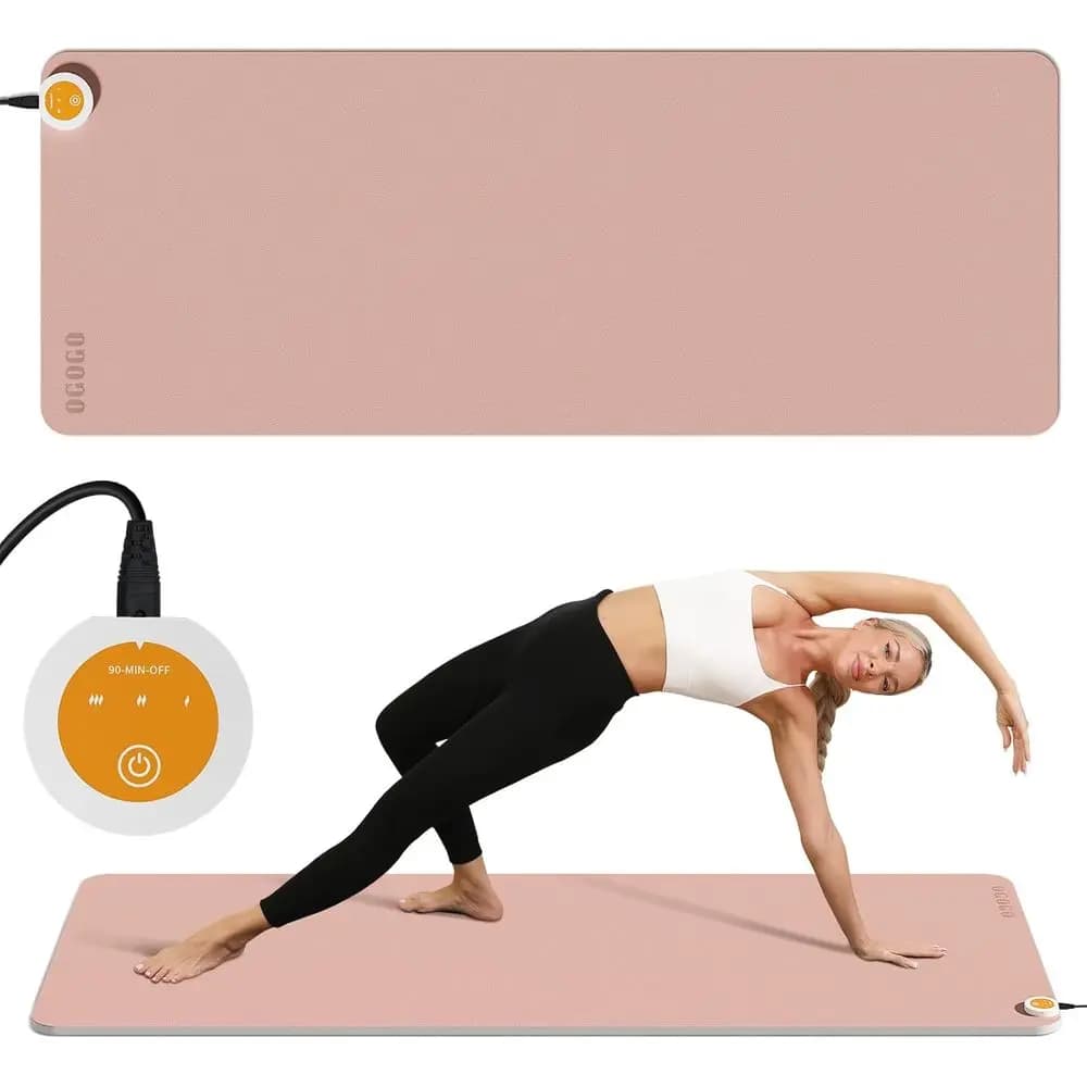 Hot and comfortable Yoga Mat for a Winter Comfort and Improved Meditation