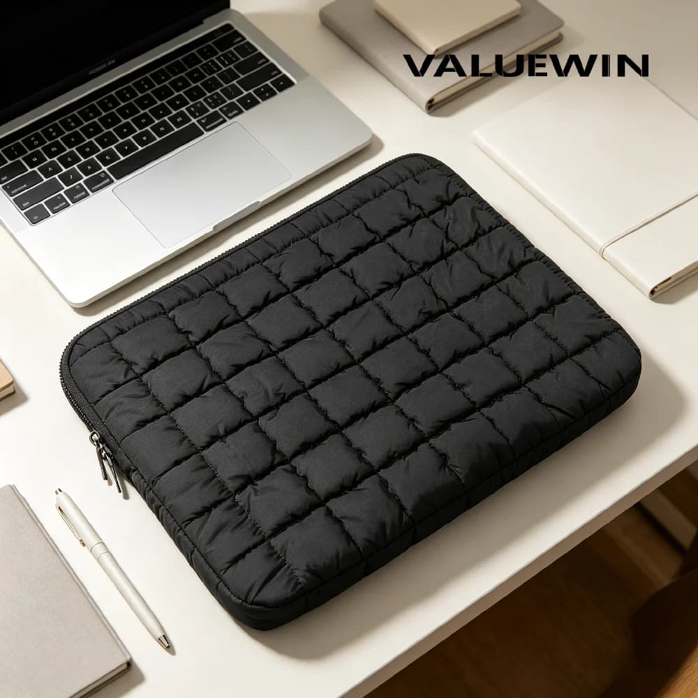 Custodia Morbida Imbottita per Laptop 14/16 Pollici per MacBook Pro Air/Surface/HUAWEI/ASUS/Lenovo/Dell - Borsa Protettiva Portatile Trapuntata