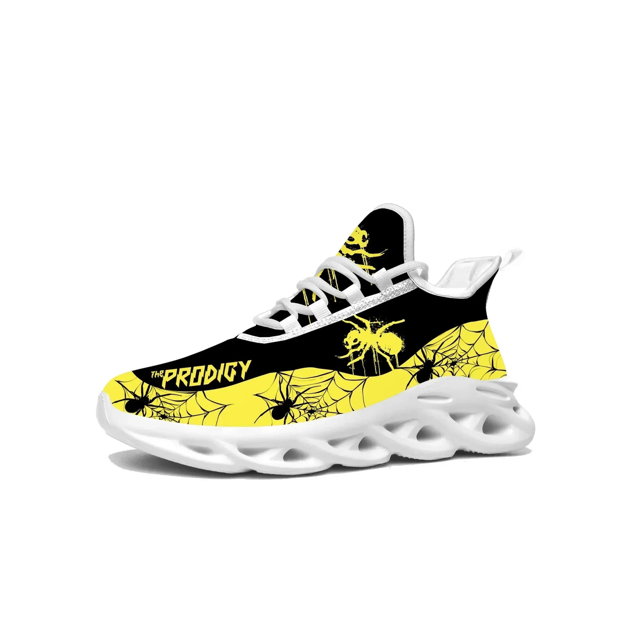 The Prodigy Rock Band Pop Flats Sneakers Mens Womens Sports Running Shoe Sneaker Lace Up Mesh Footwear Tailor-made Shoe Black