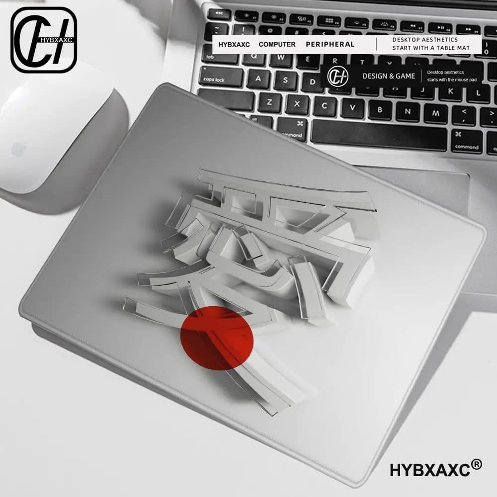 Tappetino per Mouse da Gaming E-Sports Antiscivolo, Mousepad Professionale per Giocatori, Tappetino da Scrivania Premium con Personaggi, Piccolo Mousepad
