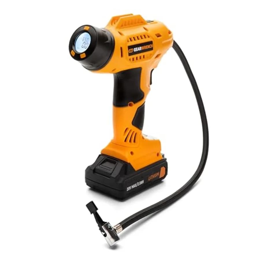 Compressore d'Aria Ricaricabile 20V 160 PSI GWAIR160