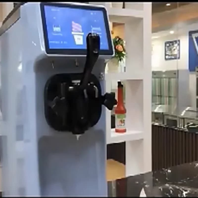 Coffee Shop Commercial Soft Serve Ice Cream Making Machine 220v Small Mini Soft Home Ice Cream Maker Gelato Ice Cream Machine