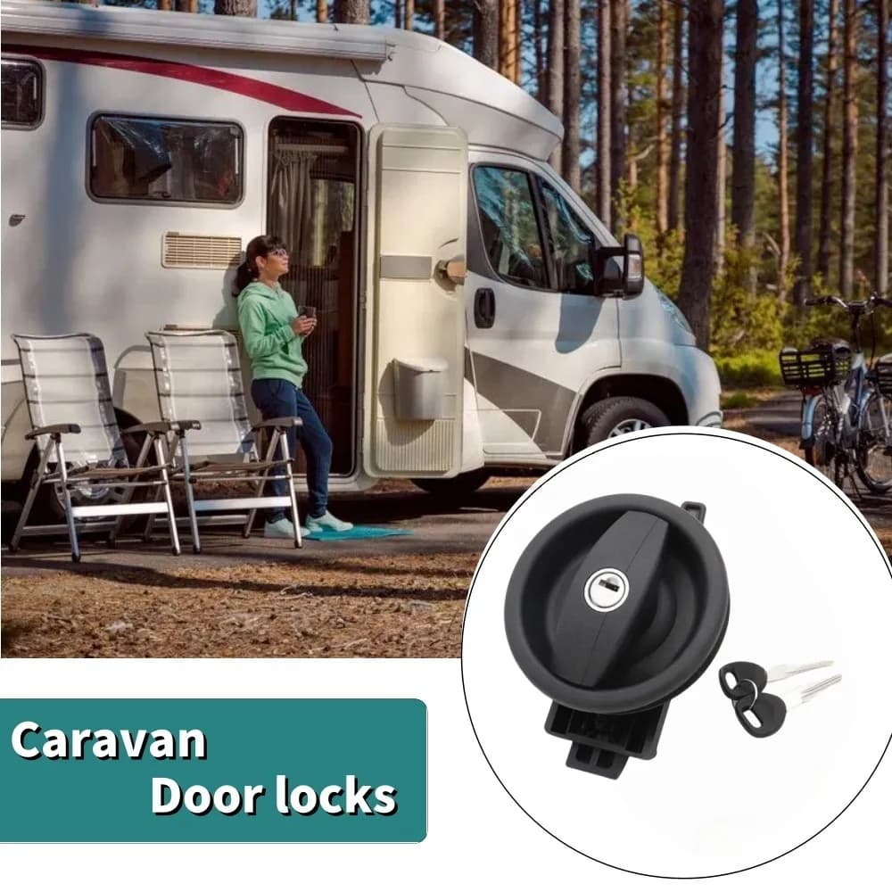 C/W hidden motorhome door lock for motorhome left hand trailer accessories for surveillance lock for Vecam Zadi