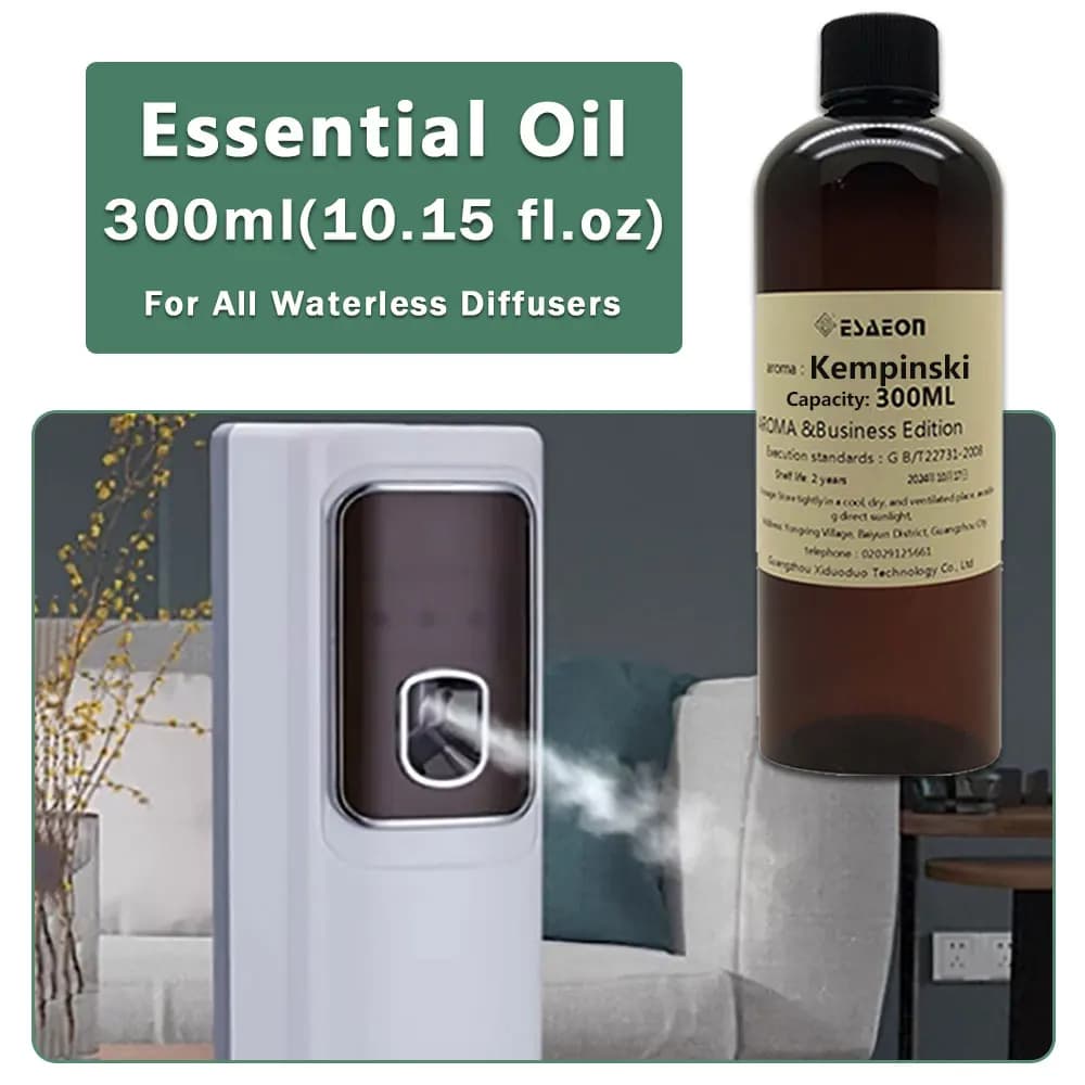 ESAEON Aroma Machine Oil - Oily Aromatic Essential Oil For Waterless Aromatherapy Machines, Hilton Sheraton - 300ML(10.15 fl.oz)