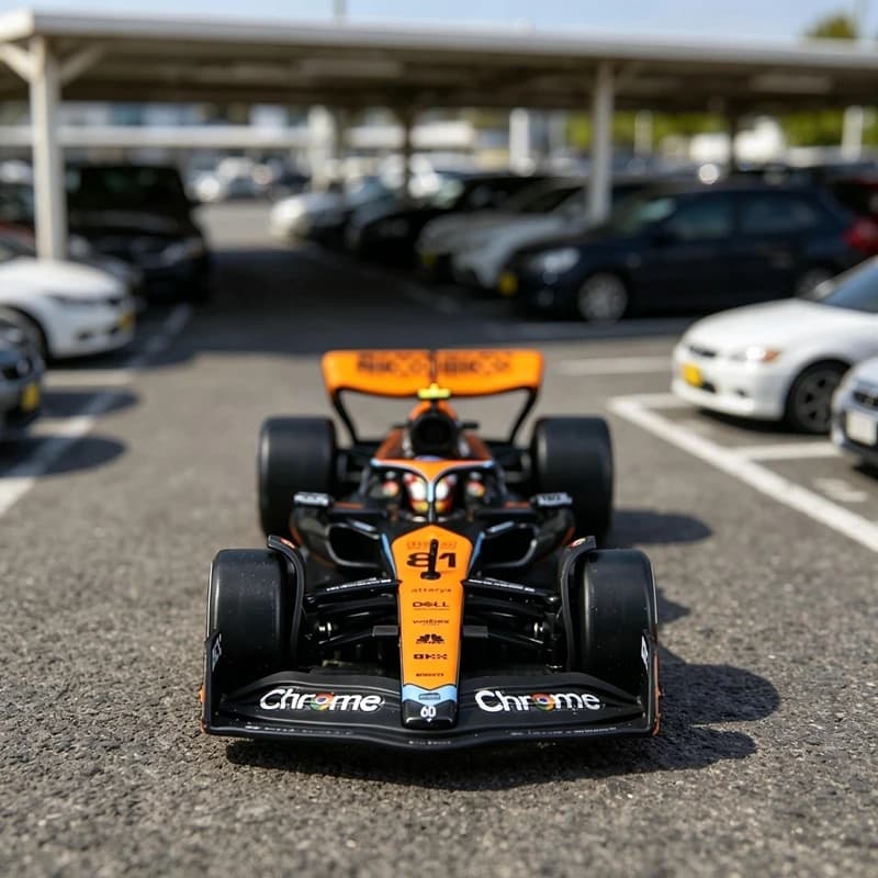 CCA 1:24 simulation McLaren MCL60 F1 Alloy Model static car ornament collection gift desktop decoration