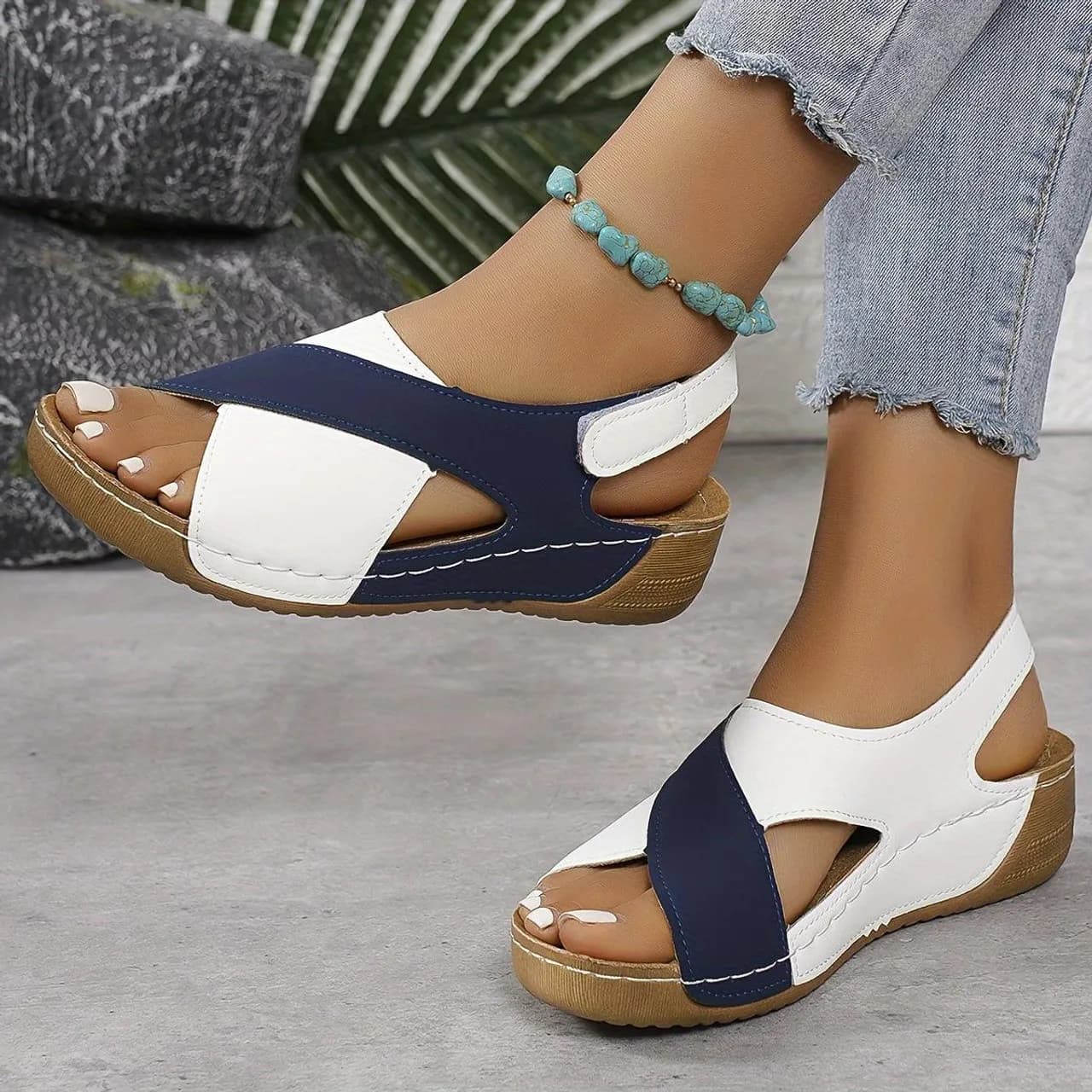 Sandali con Piattaforma da Donna, Sandali Estivi Multicolore, Scarpe di Lusso Firmate per Donne, Sandali Casual da Spiaggia, Abiti su Misura