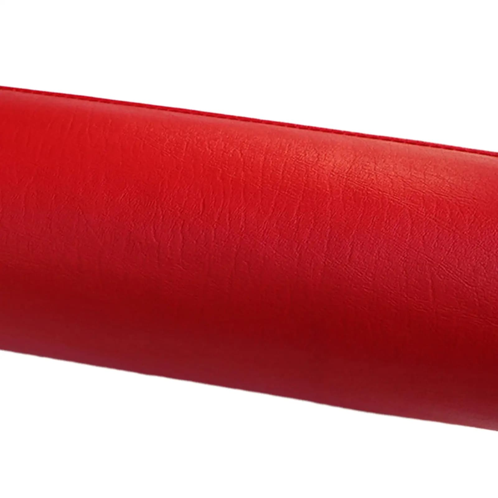 Foam roller with PU leather lining and sponge padding, fitness equipment and abdominal training support at home