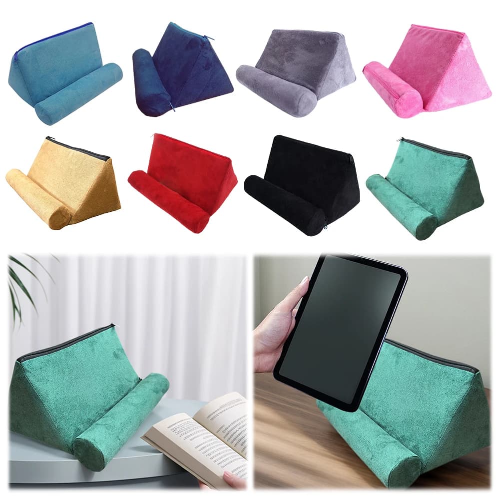 Tablet Pillow Stand Portable Tablet Holder Dock Cushion Tablet Stand & Holder for Lap and Desk