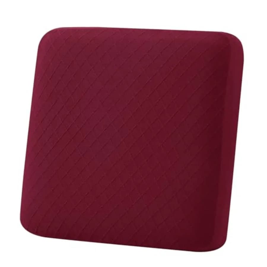 Outdoor Couch Cushion Covers, Sectional Couch Sofa Covers Washable, Jacquard Diamond Lattice, Stretch Sofa Seat Cushion Cover f